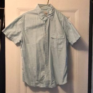 Blue Short Steve Button Down